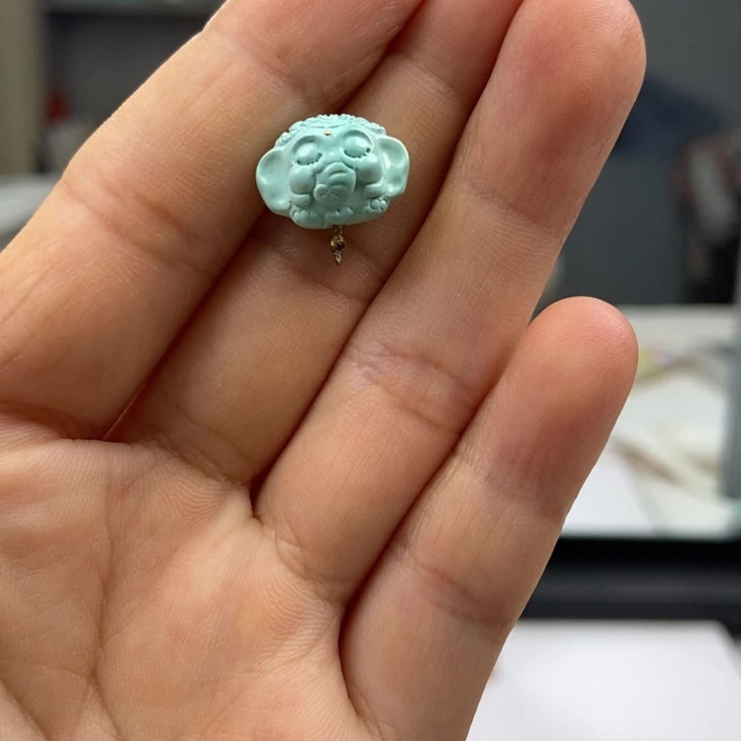 未镶嵌绿松石珠宝奇石