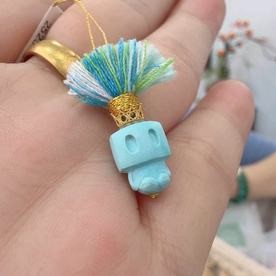 绿松石未镶嵌珠宝半成品