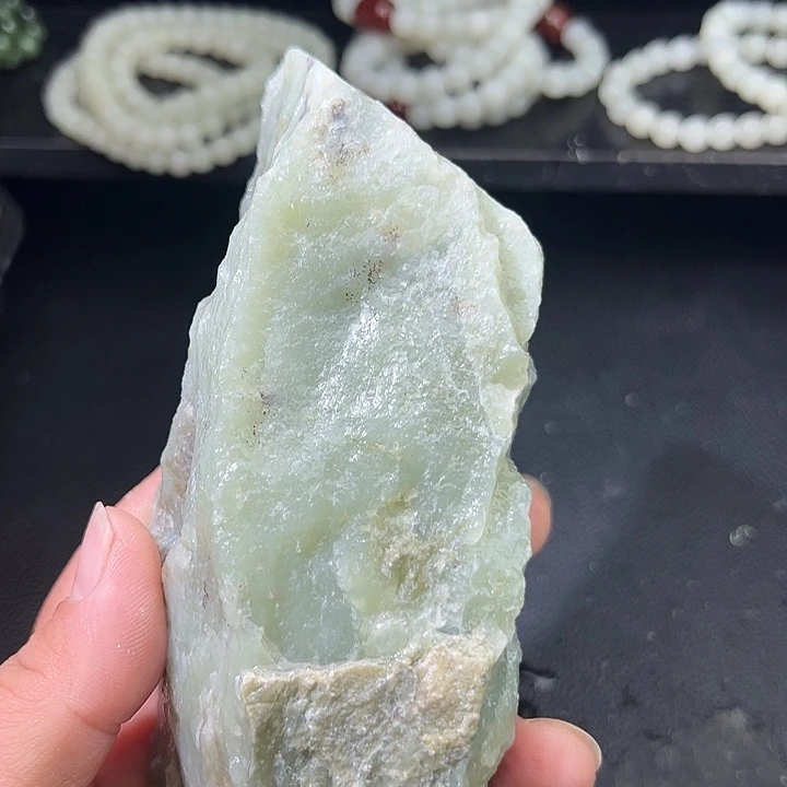 和田玉（糖玉）未镶嵌车挂