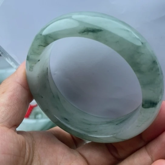 石英质玉（金丝玉）手镯未镶嵌