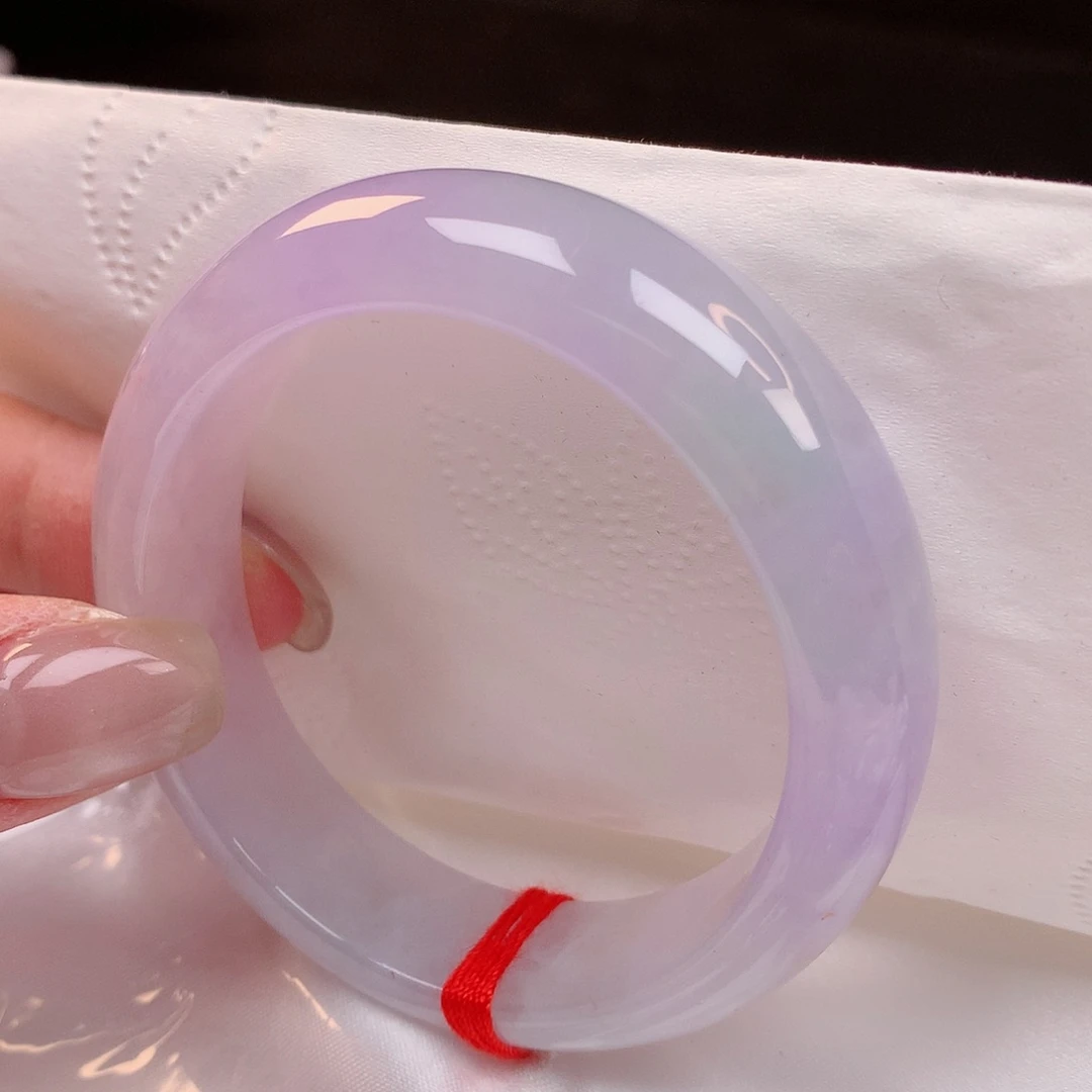 【闪购商品】未镶嵌手镯（贵妃镯）翡翠53+