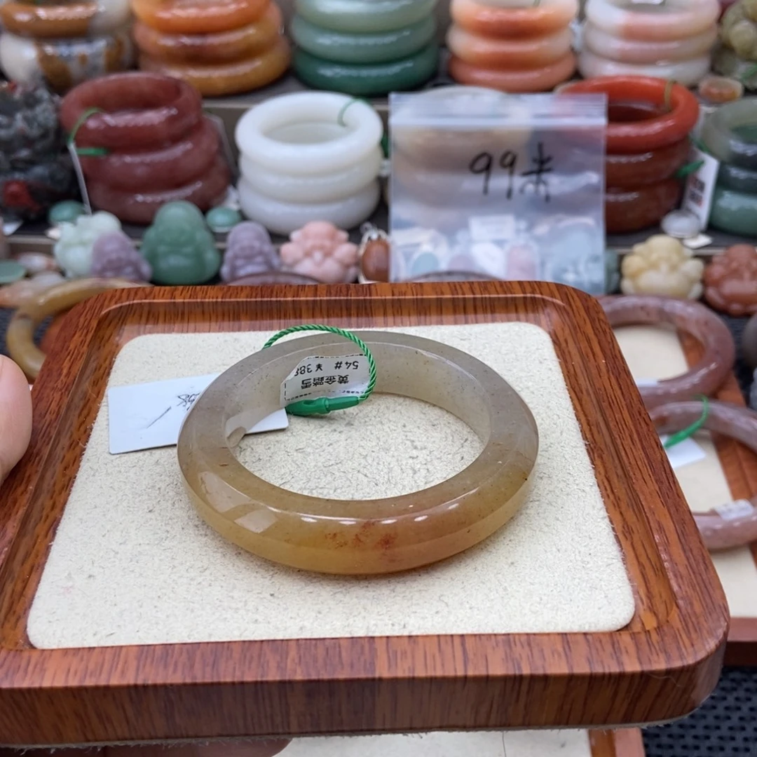 石英质玉未镶嵌手镯