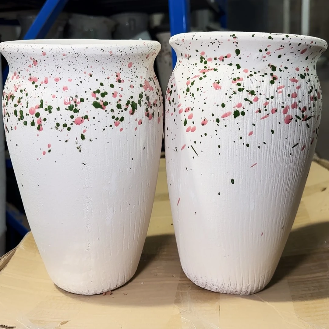 紫砂花盆高25口14.5