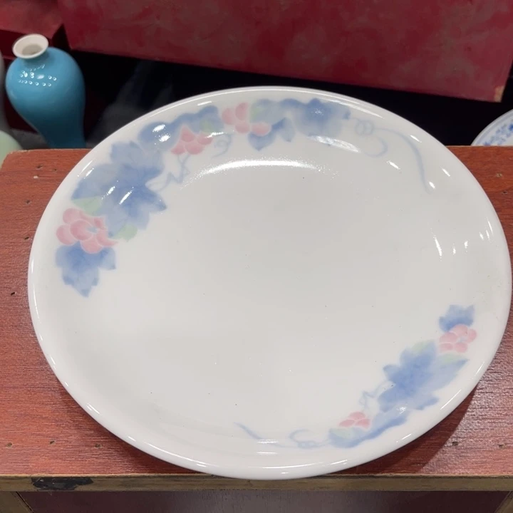 醴陵老瓷器21厘米群力浅窝