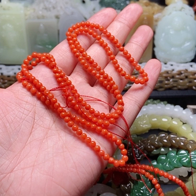 【闪购商品】南红玛瑙未镶嵌颈饰Y****p