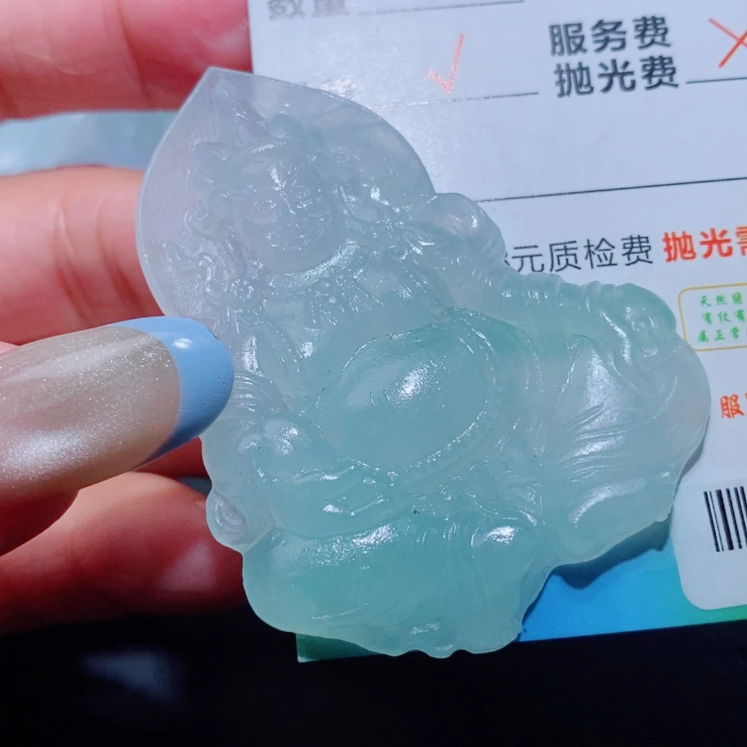 定制翡翠未镶嵌定制毛货翡翠挂件