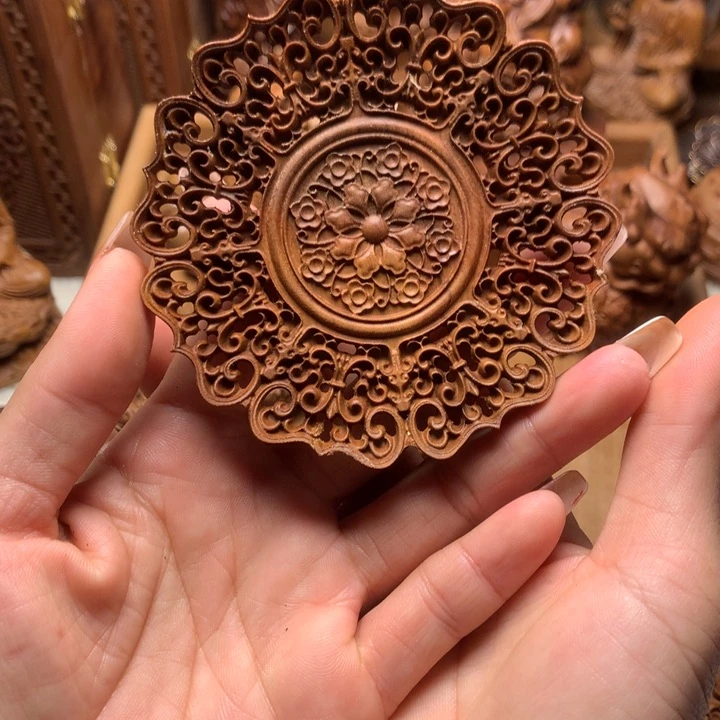 檀香木其他老山檀香手把件