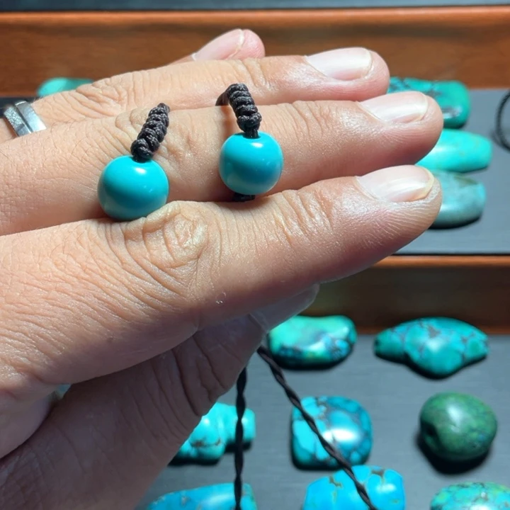 陶瓷非金属藏系原矿老松石