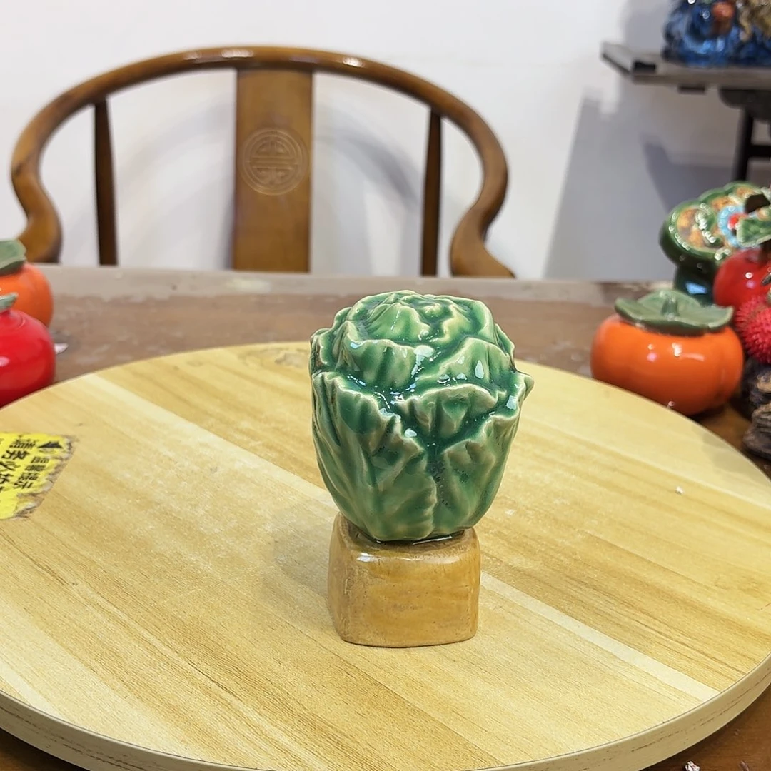 陶瓷生菜摆件的同济