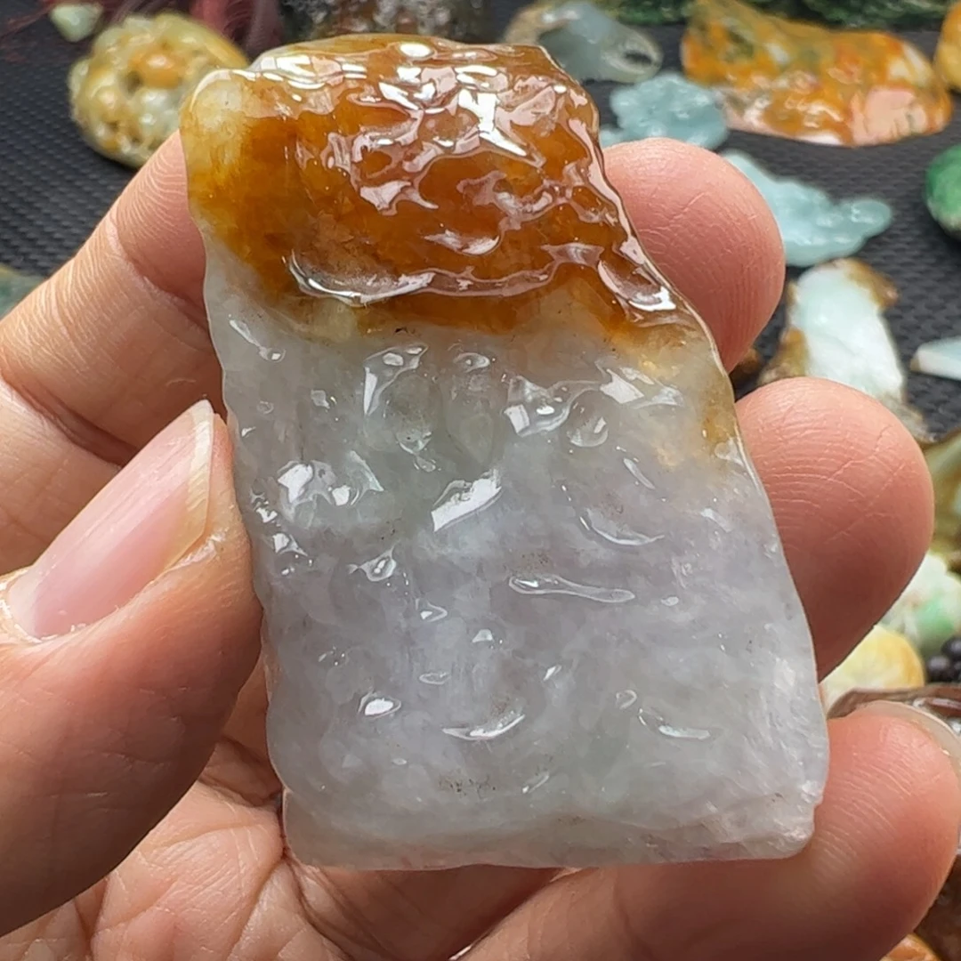 翡翠裸石缅甸翡翠