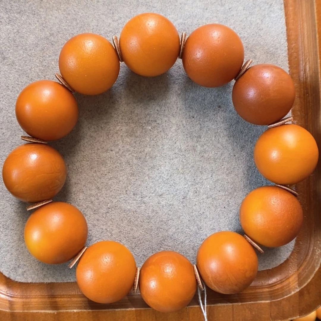 未镶嵌蜜蜡手串蜜蜡手串