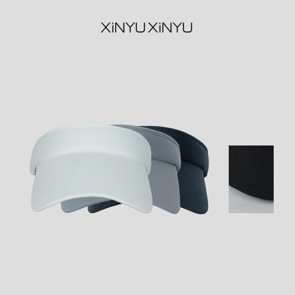 XINYU/芯与空顶后可调节运动防晒帽 MZ431 时尚 户外 透气 防晒