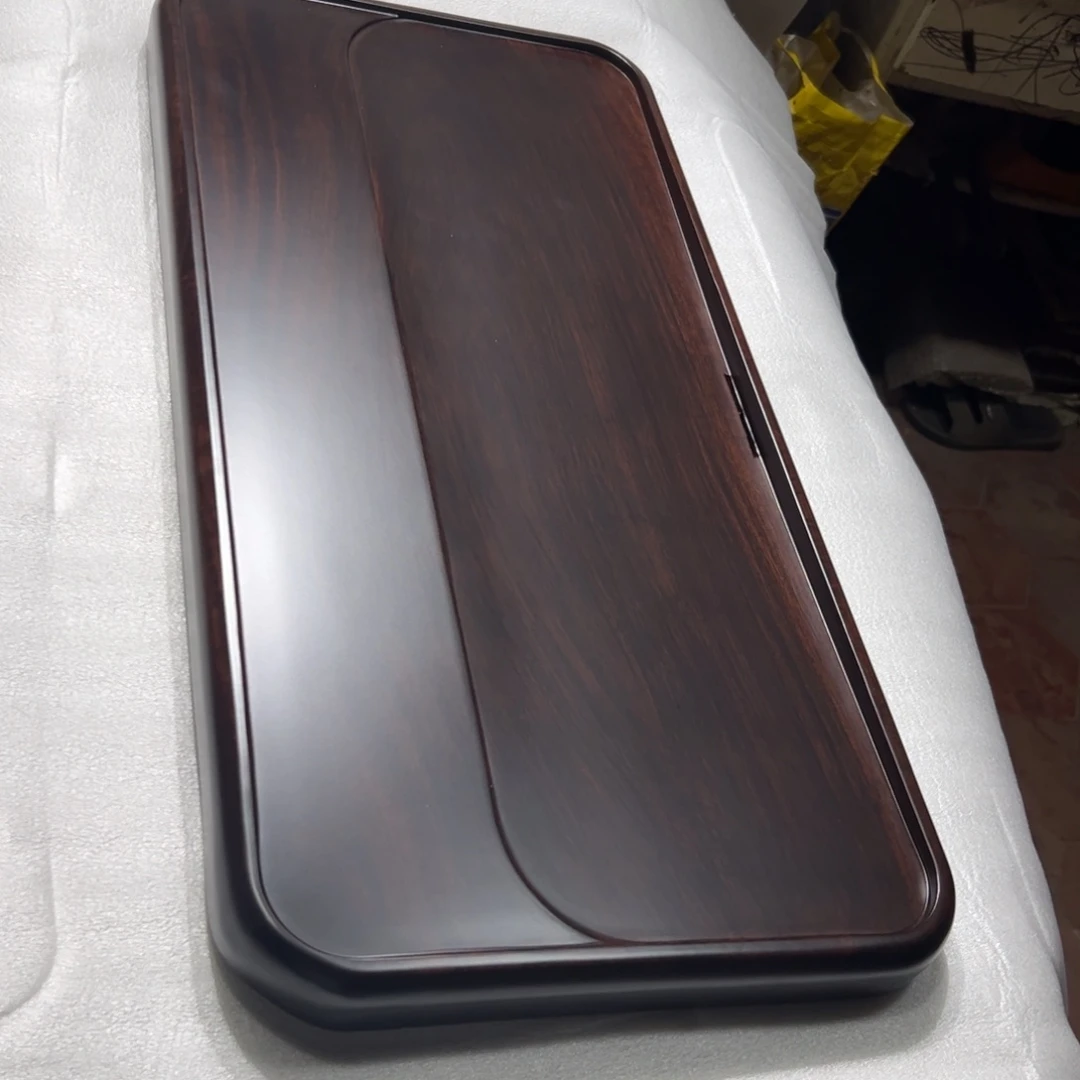 木非洲进口黑檀实木茶盘75x37x4.5