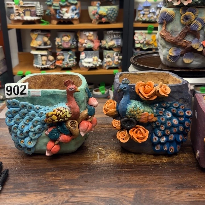 【闪购商品】陶瓷郭****）粗陶手捏