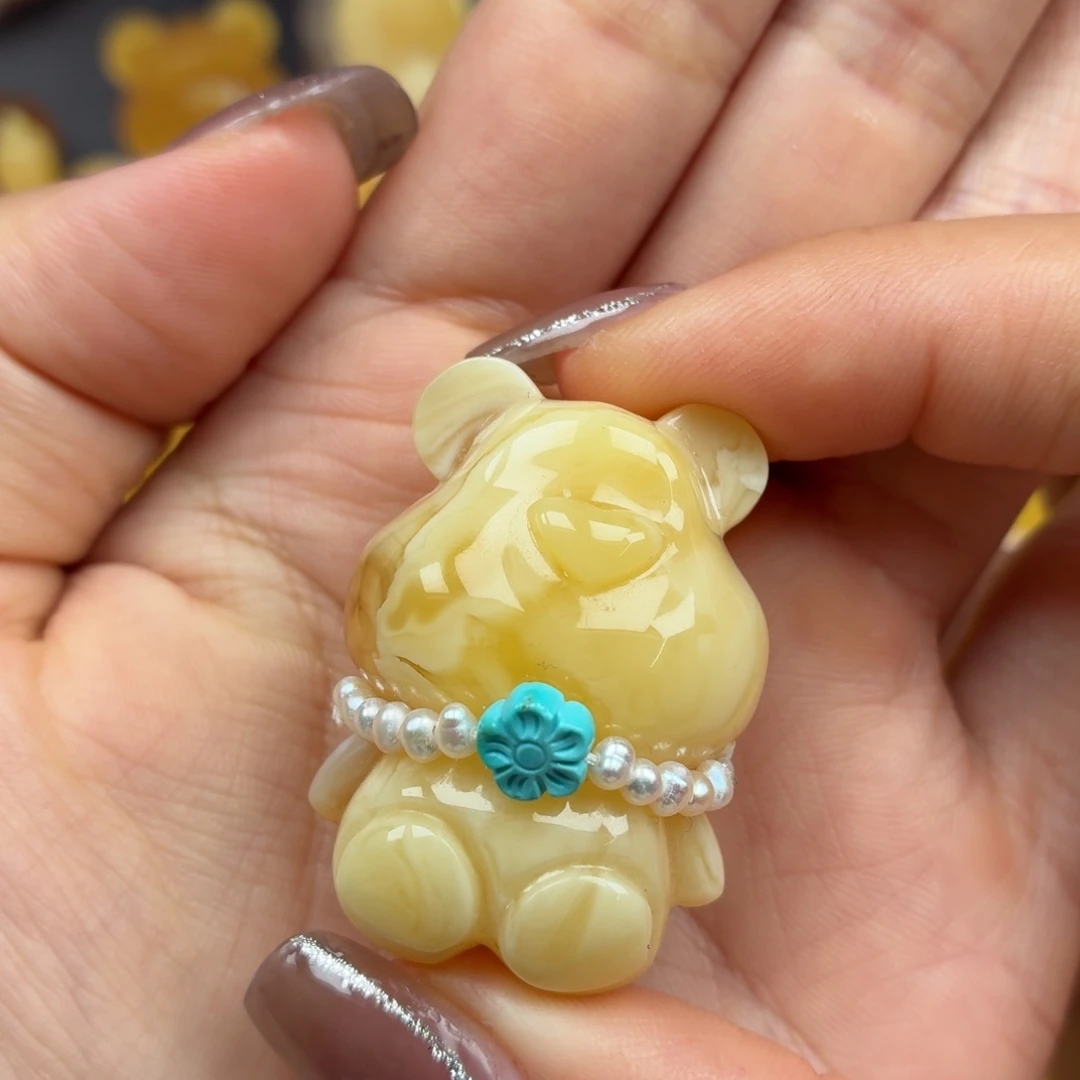 琥珀未镶嵌裸石蜜蜡