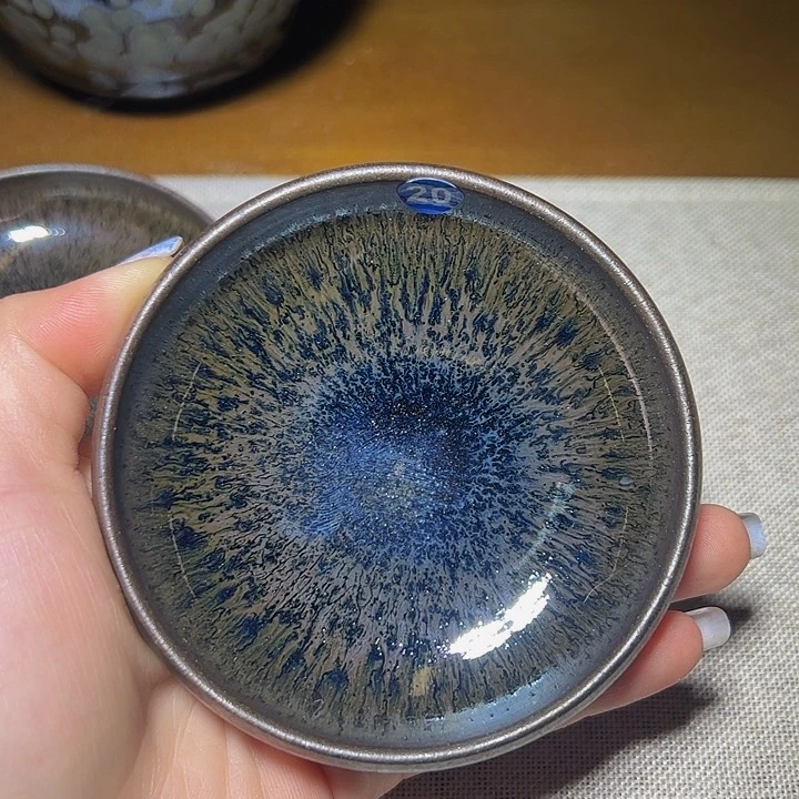 茶盏在栖落直播间选的好好看啊