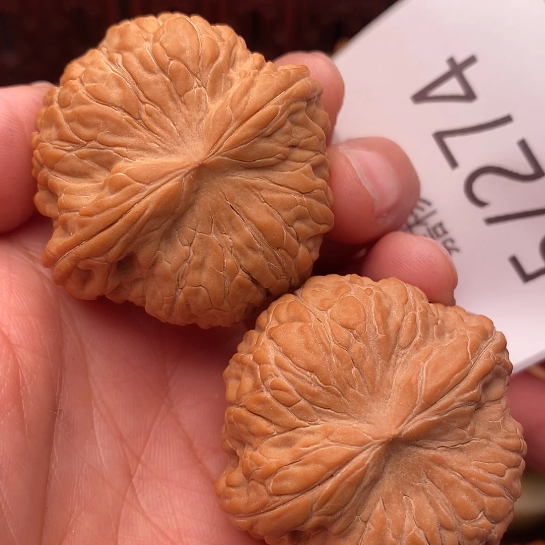 声***社文玩核桃把件42平底锅