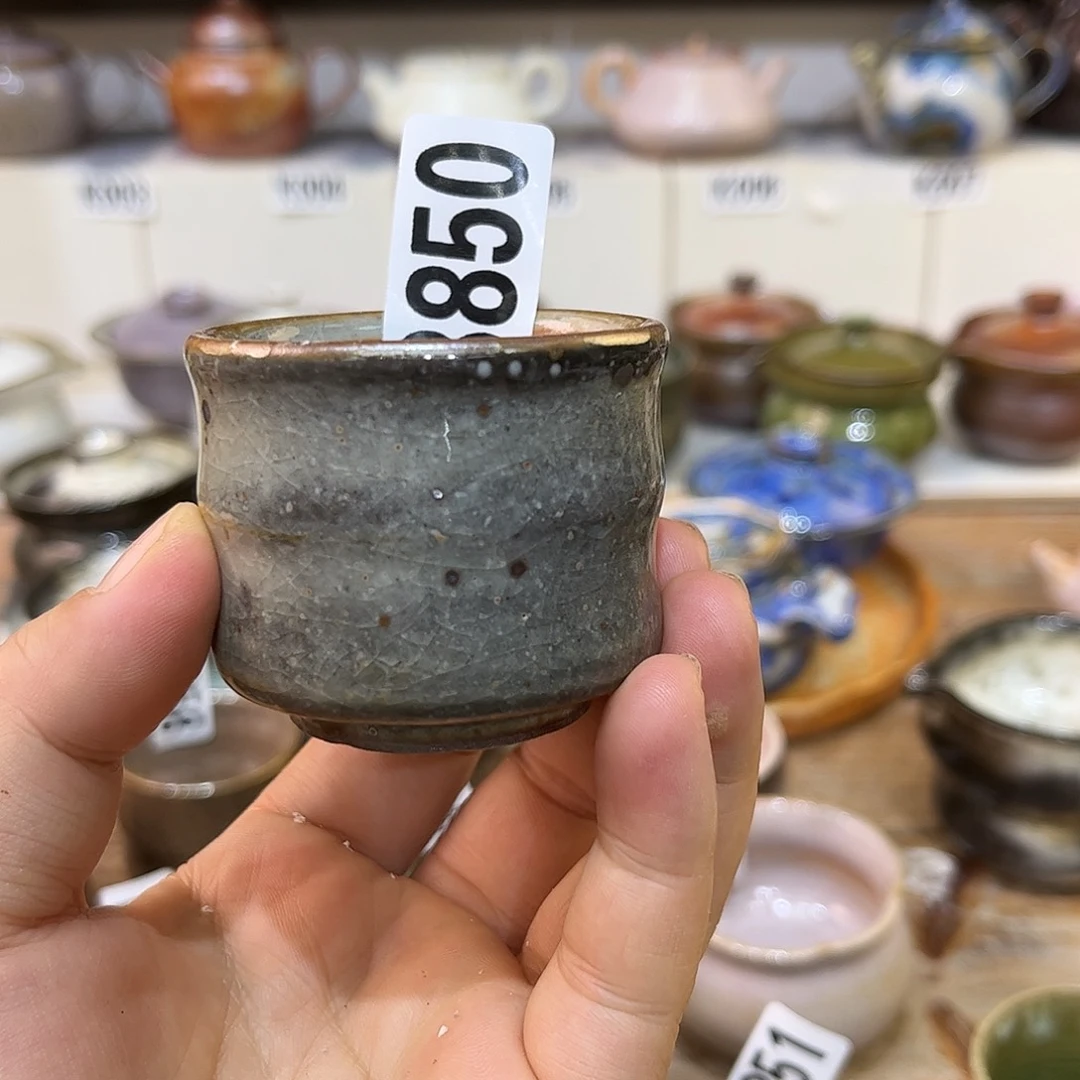 白泥茶杯陶瓷艺术