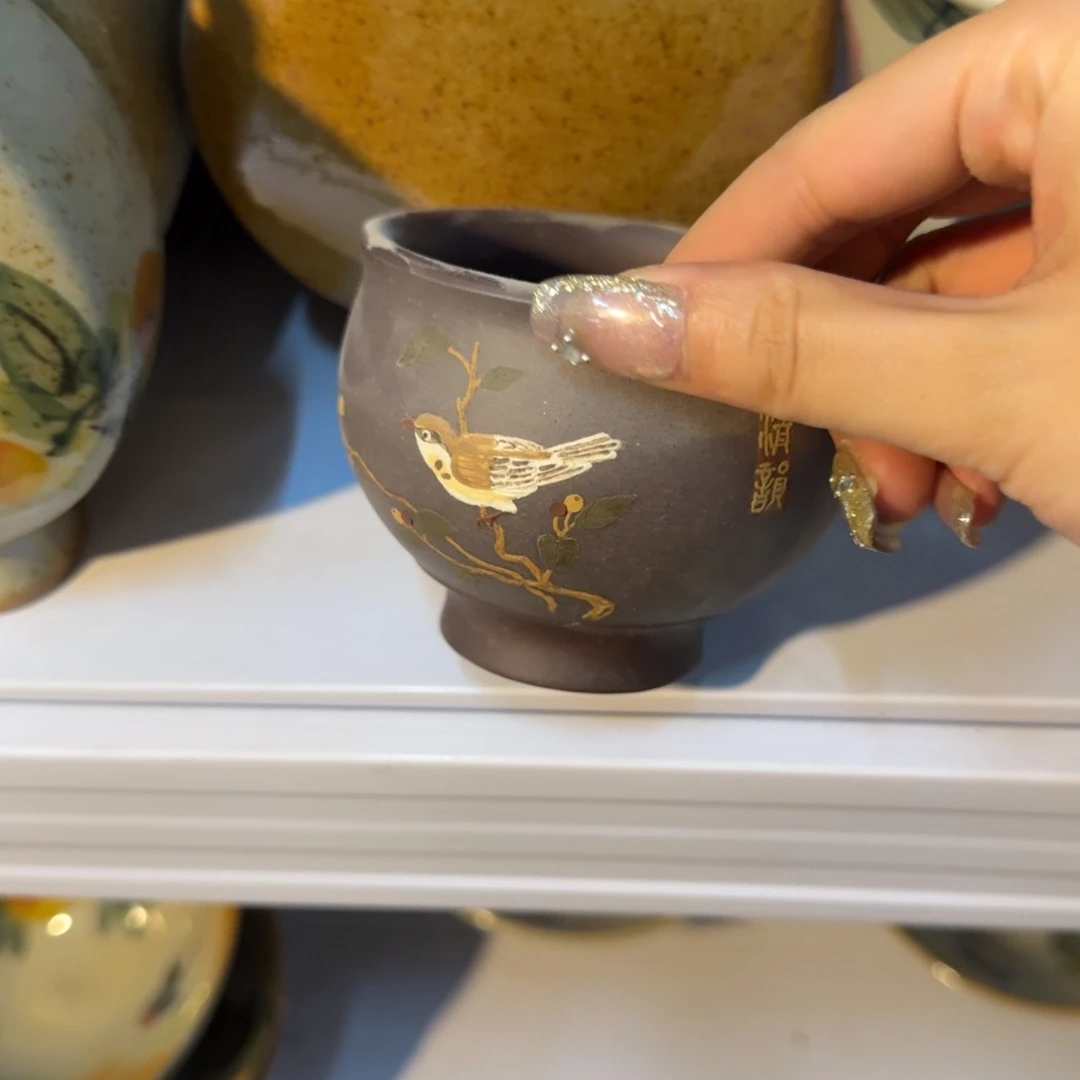 瓷片景德镇陶瓷手工手绘