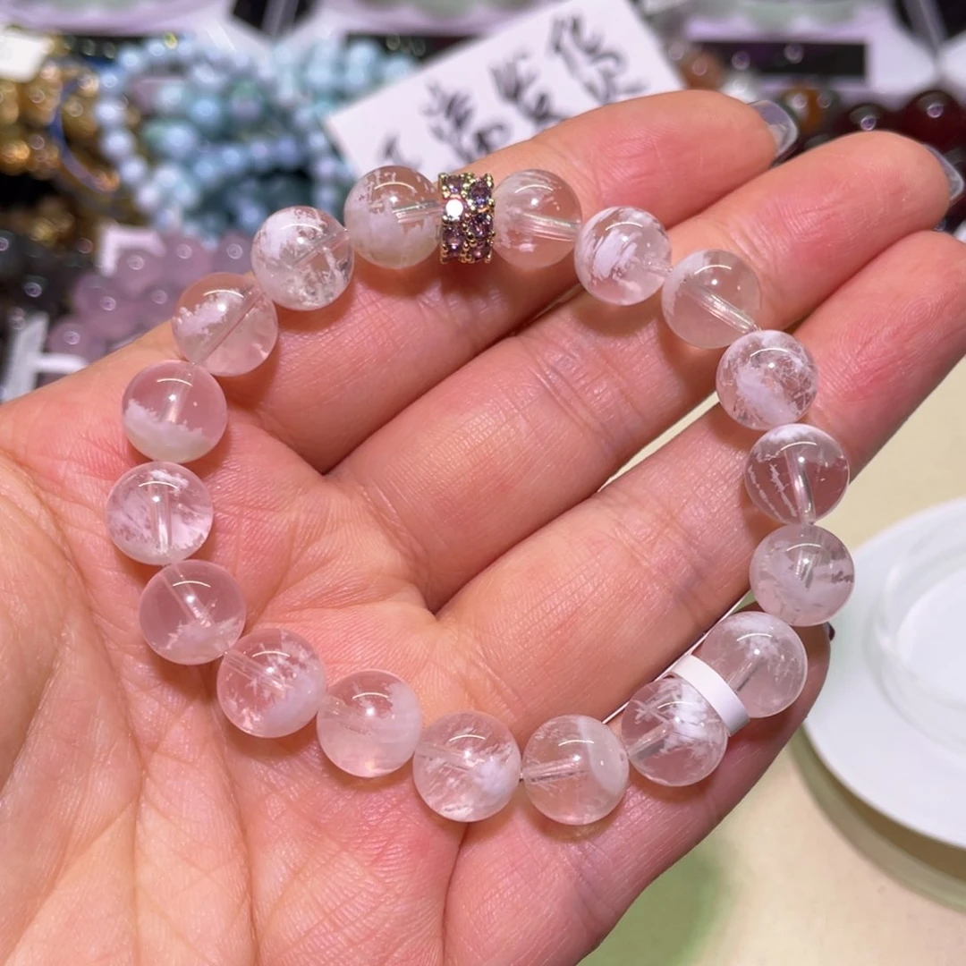 水晶手链未镶嵌补*条雪花幽灵