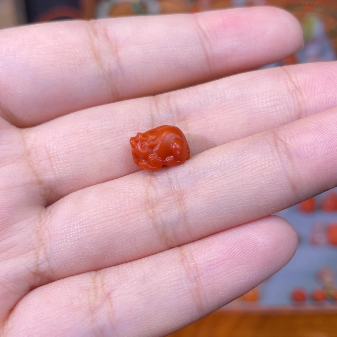未镶嵌貔貅南红玛瑙
