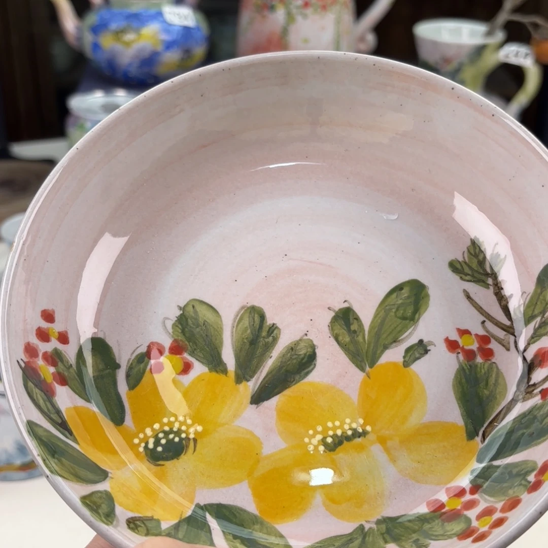 景德镇手绘高温釉下彩陶瓷茶具