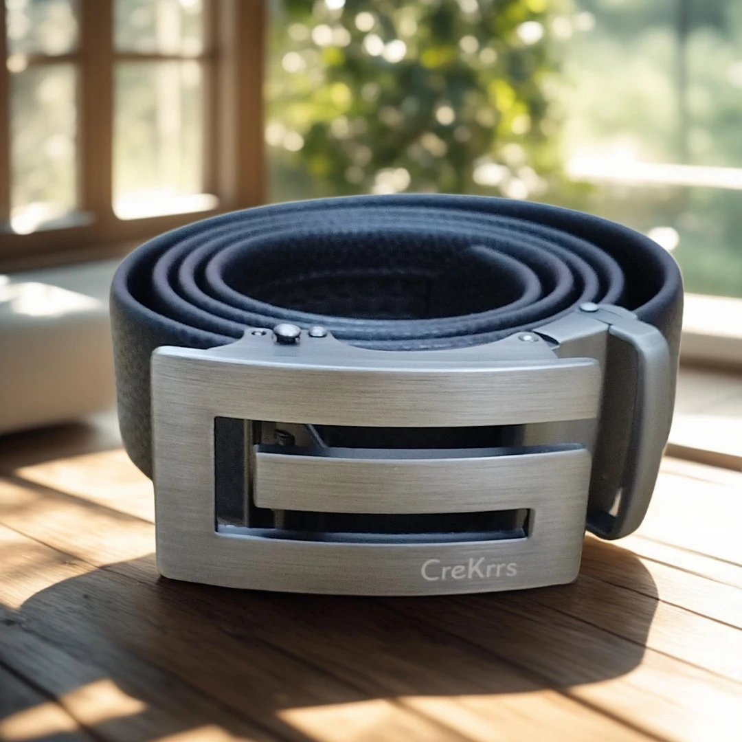 【CreKrrs品牌正品】高档礼盒装男士腰带头层牛皮真皮百搭简约皮带