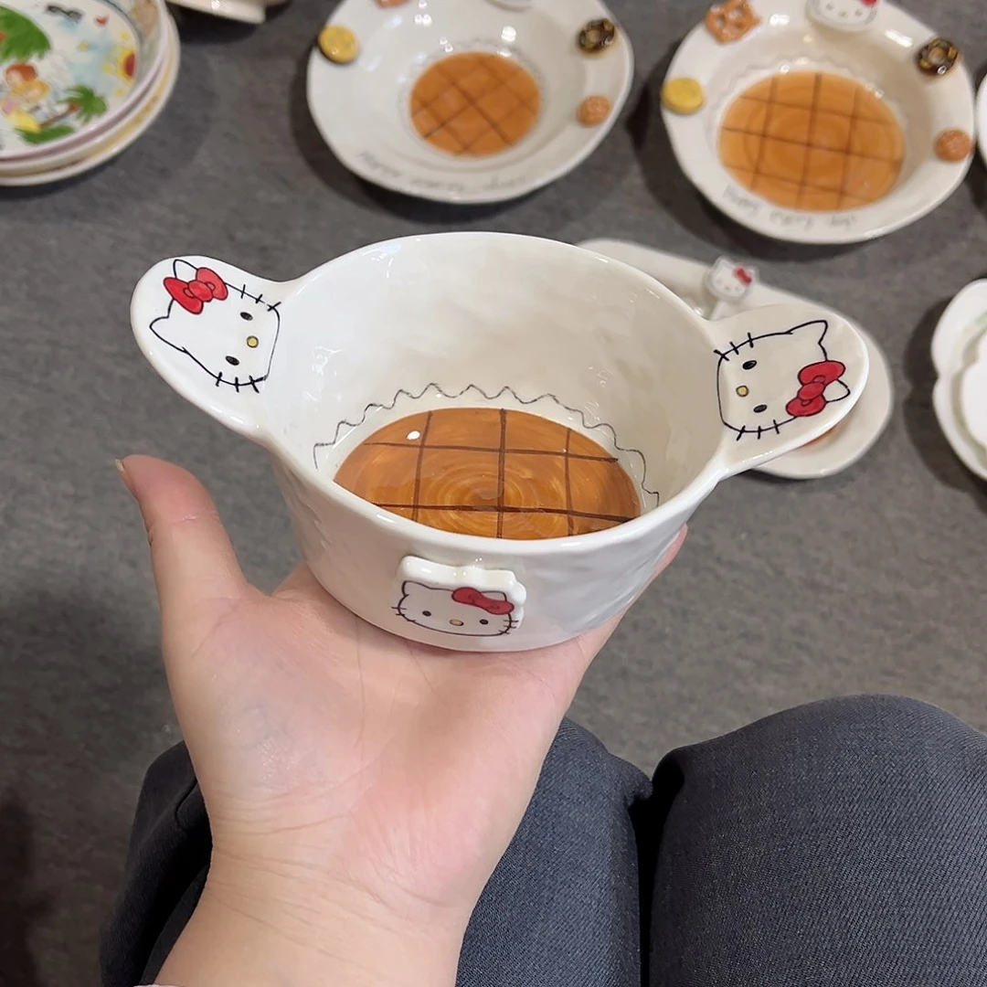手工kt陶瓷餐具系列5寸