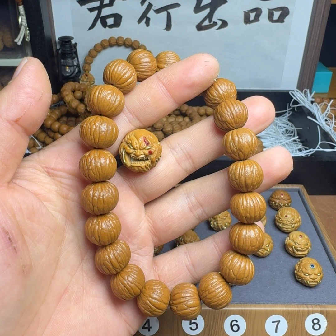 0***3手串/手链核桃风雨搭配夜叉