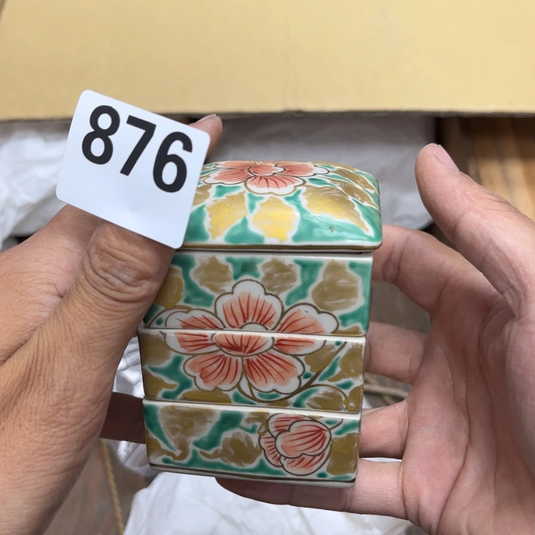 瓷片摆件工艺品瓷器摆件777