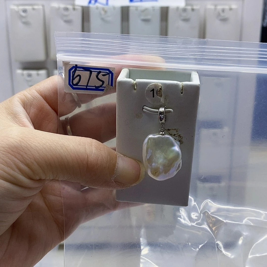 颈饰合金淡水珍珠