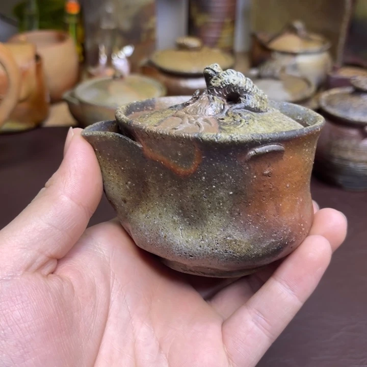 茶***香小西陶古备前烧作品