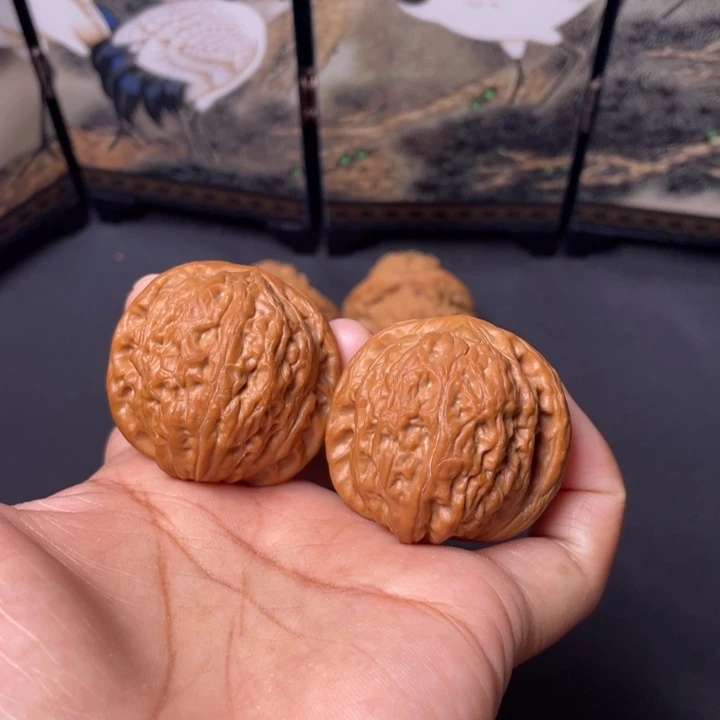 文玩核桃把件38铁锤