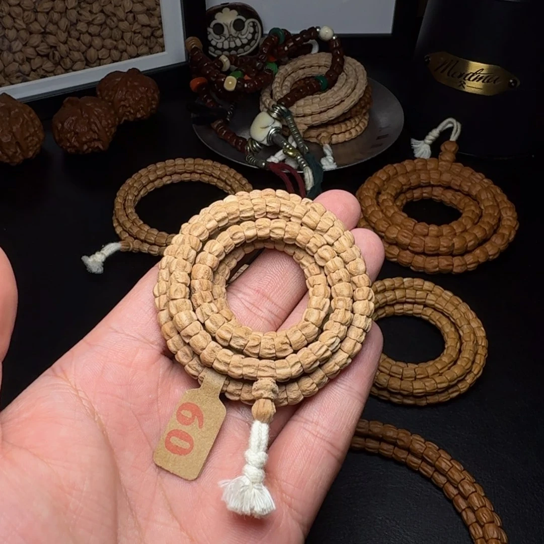 柏香籽/百香籽吊坠深坑多棱肠