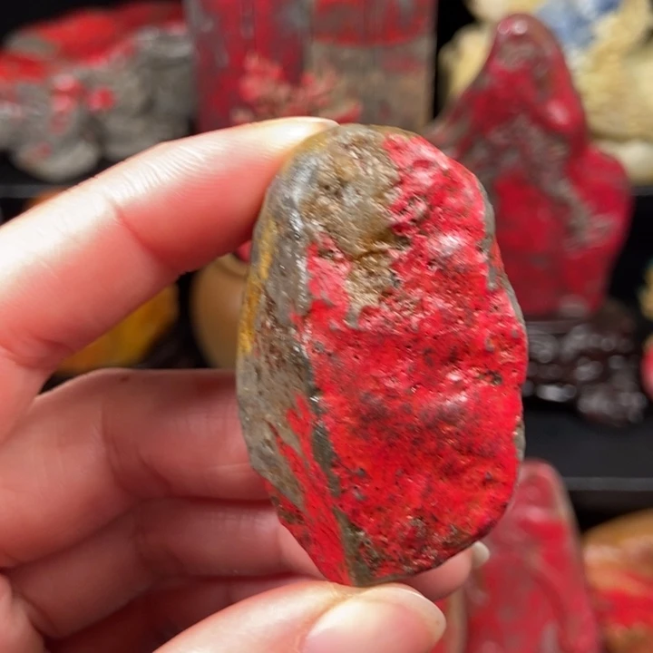 昌化鸡血石昌化鸡血石原石