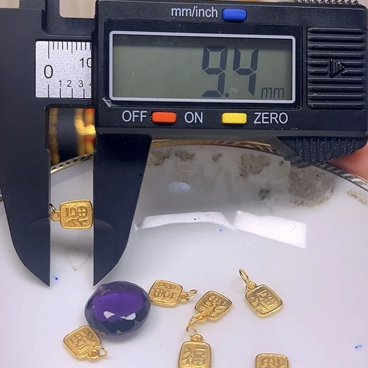 紫晶颈饰银S925镶嵌紫晶925镶嵌63