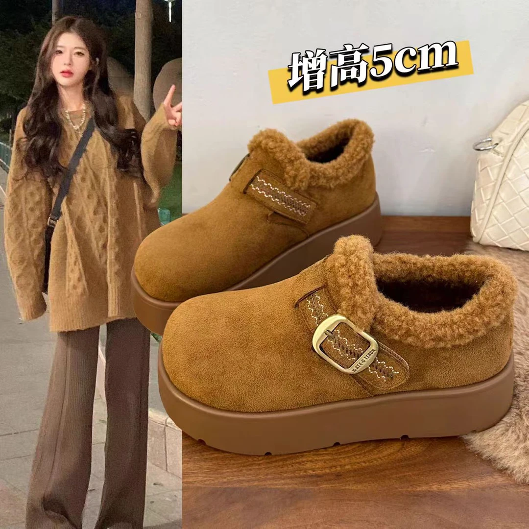 [媛可儿原创]25年冬季爆款复古刺绣国风ins潮流风棉鞋冬季棉靴