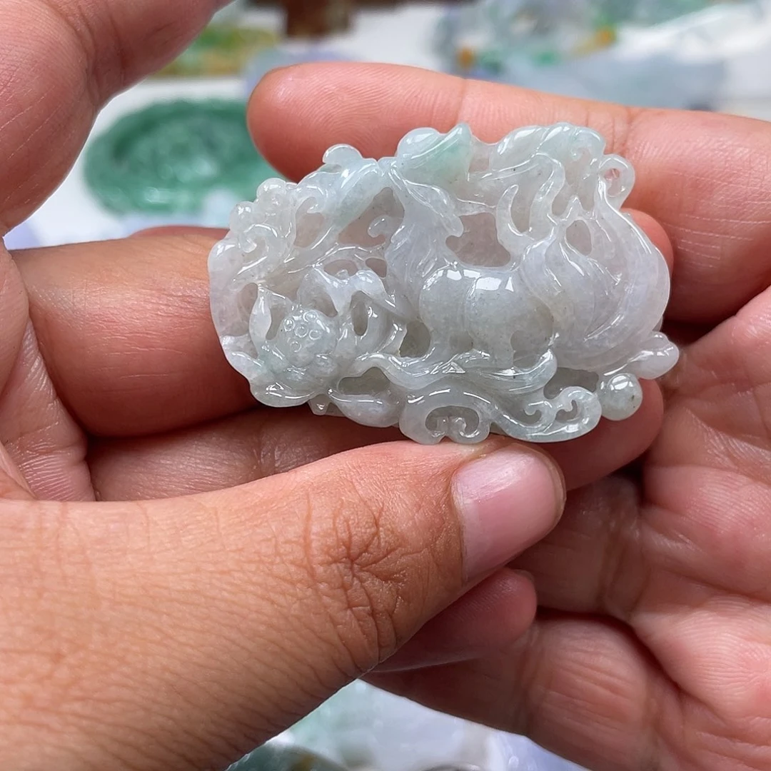 颈饰未镶嵌翡翠1****0翡玉缘翡翠