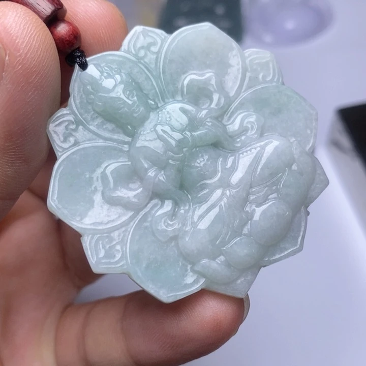 颈饰未镶嵌翡翠翡翠