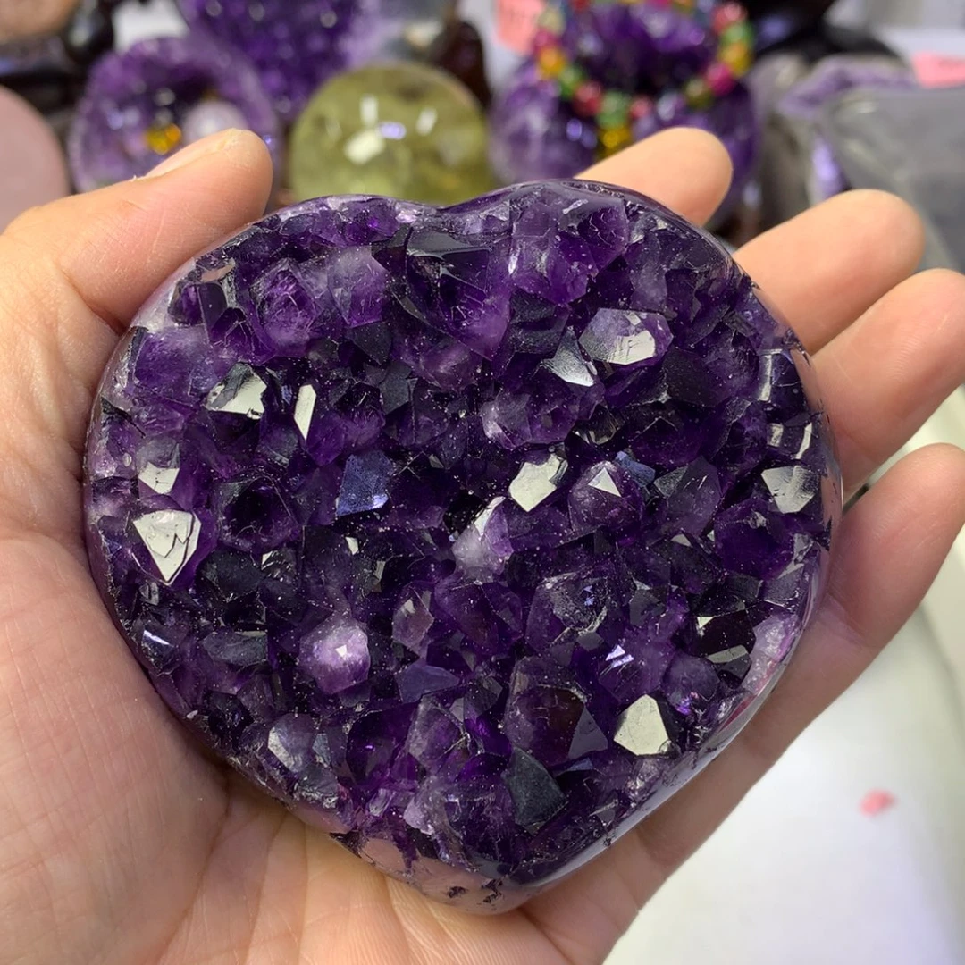 紫晶大型摆件（非配饰）未镶嵌