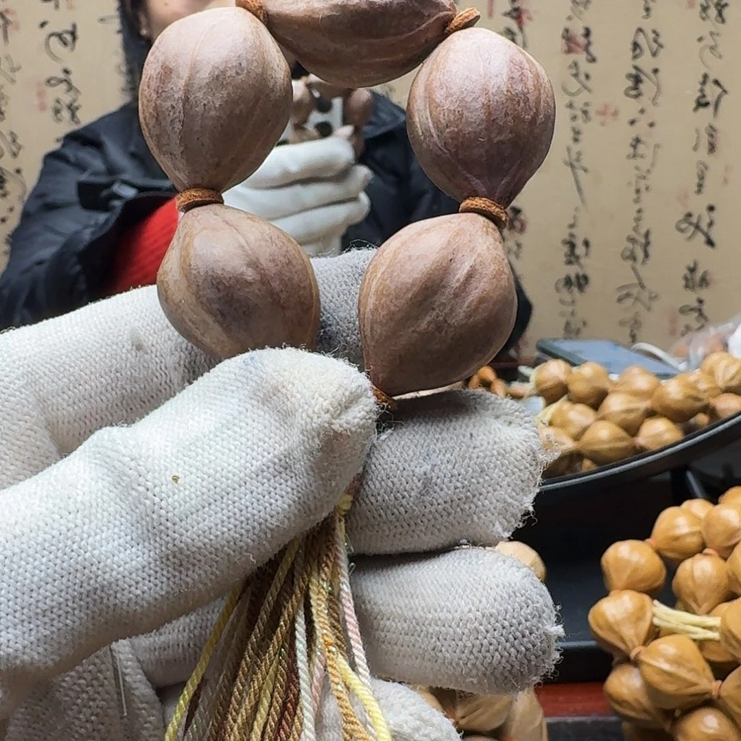 橄榄核手串紫皮手捻