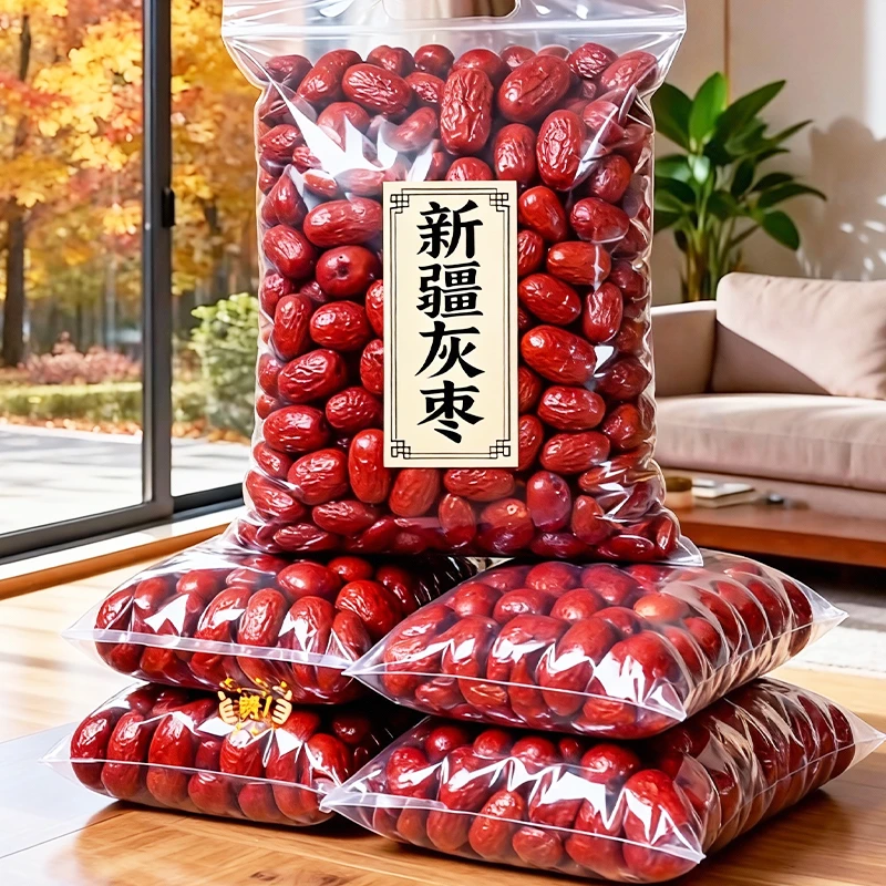 【新疆红枣】若羌灰枣大红枣孕妇特产干红枣核小煲汤煮粥当季鲜枣