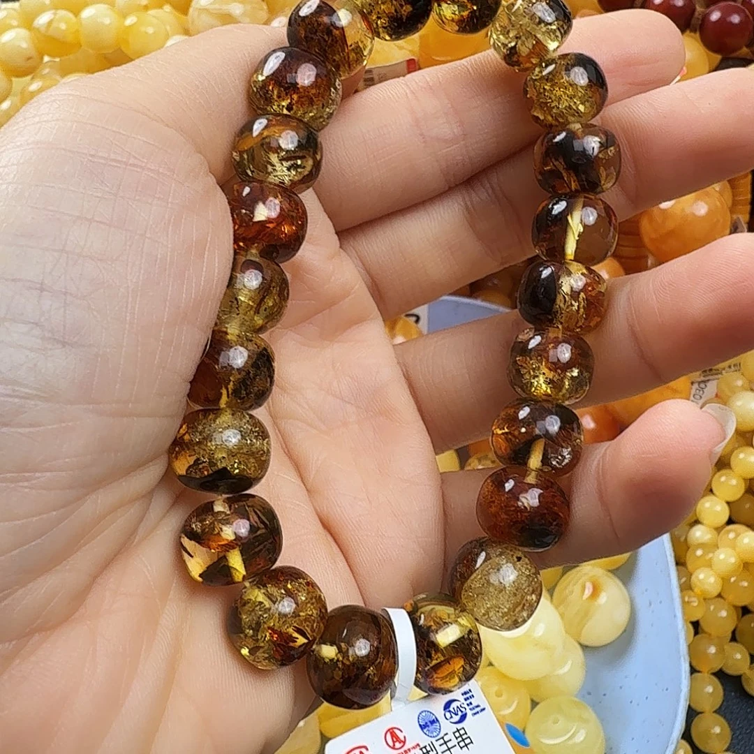 琥珀未镶嵌珠宝奇石