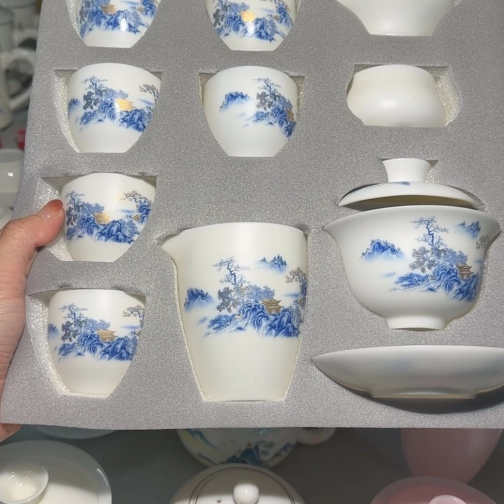 孤品福利专场素烧冰种套组52