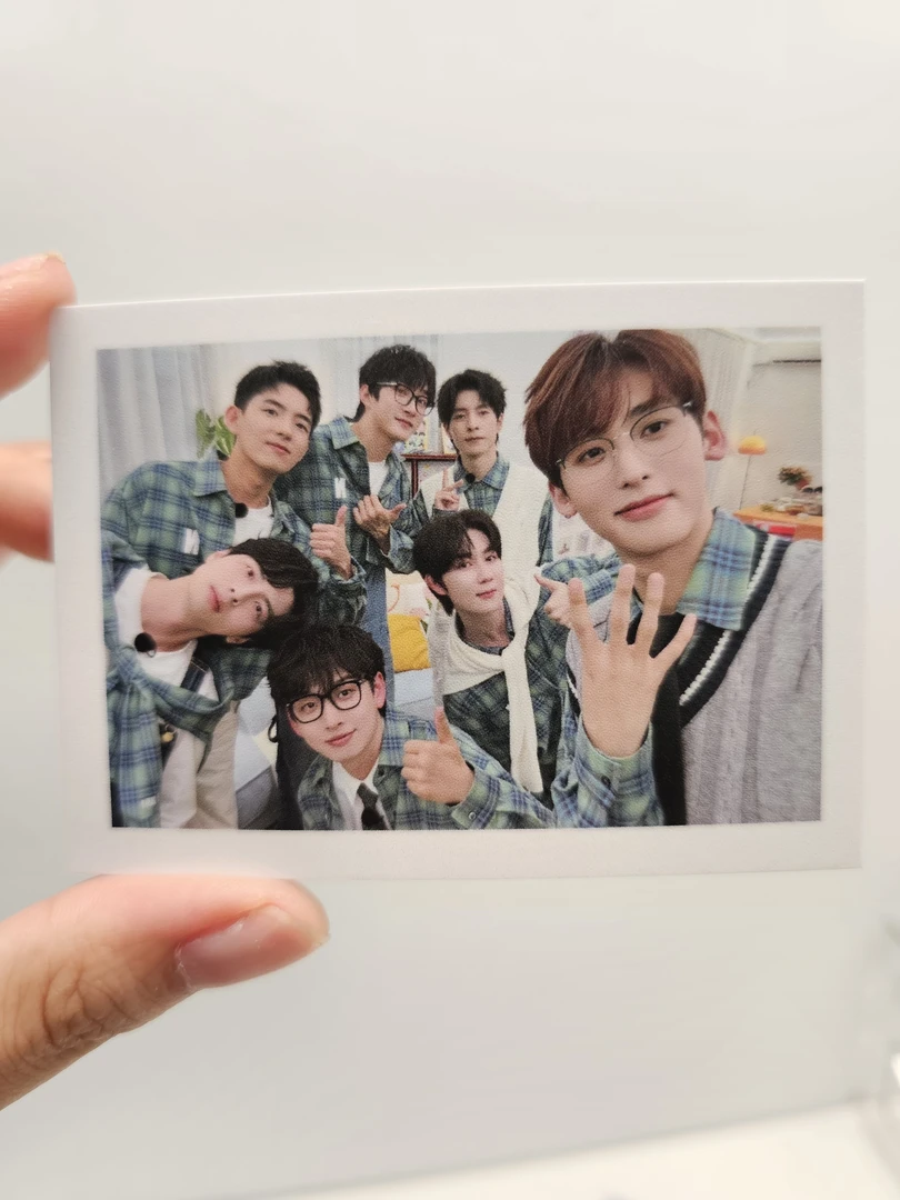 院人《仿彩色撕拉拍立得》直播间代拆（初始9张，灯牌＋1欧中＋1）