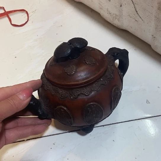 茶壶绿泥宜兴紫砂全手工制作工艺