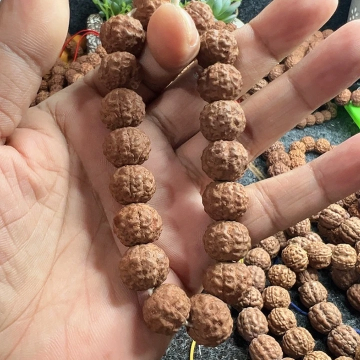 金刚菩提手串红皮跳跳龙手持单圈