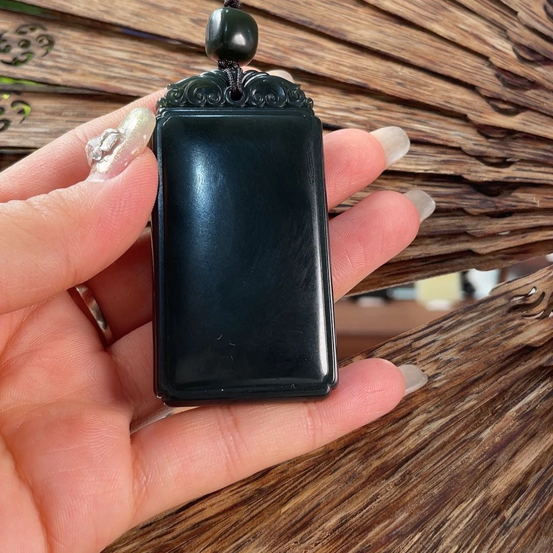 和田玉未镶嵌吊坠(不含链)