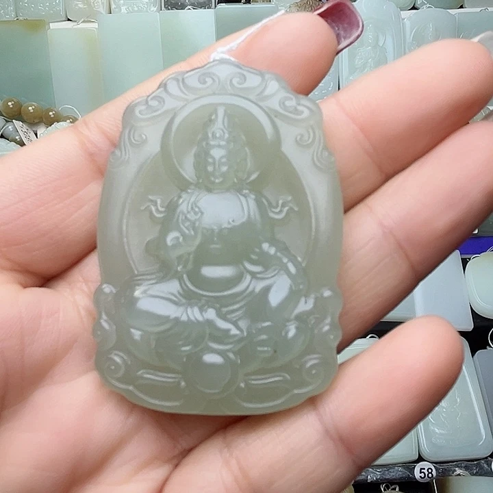 颈饰未镶嵌和田玉