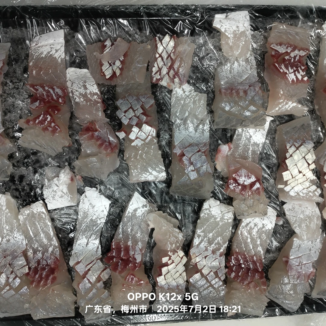 精选客家鱼生-赤眼鱼生切扣约半斤+所需配菜单人套餐